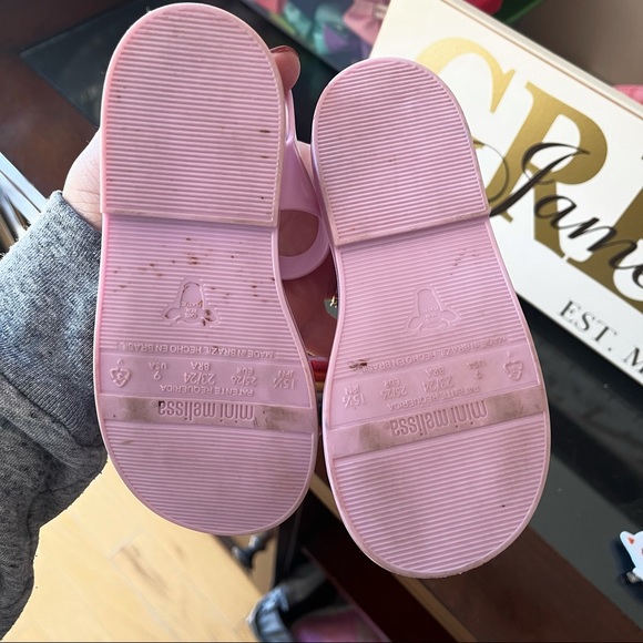 Mini Melissa Rainbow Sandals Sz. 9 - Picture 4 of 4